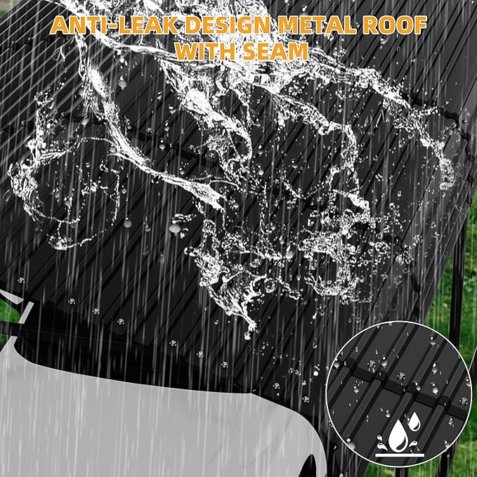 20' x 20' Heavy Duty Metal Carport - Image 4