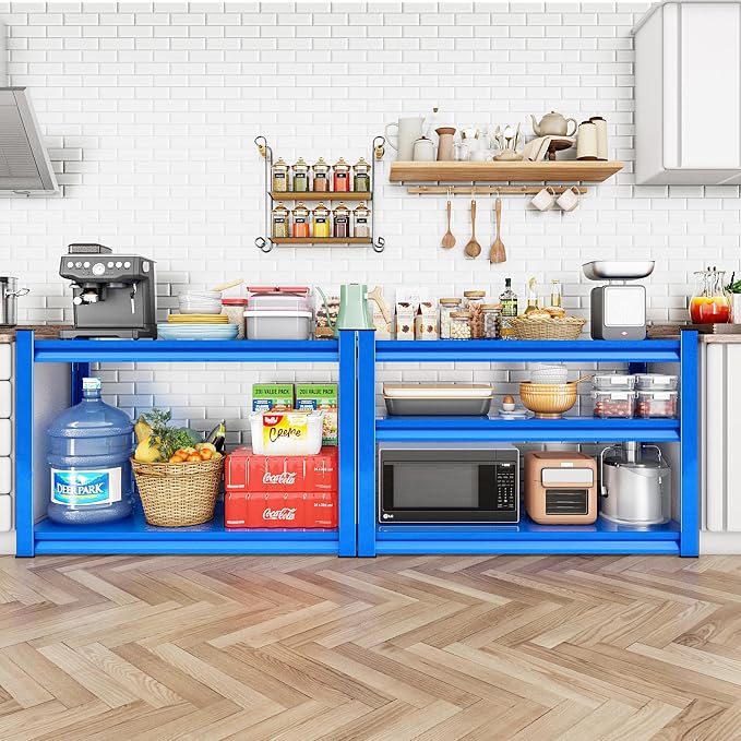 Garage Shelving Heavy Duty，Large Loads Adjustable Garage Storage Shelves - Image 7