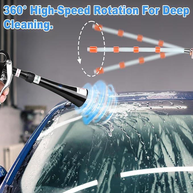 Air Blow Gun Car Detailing Dry Cleaning Gun - Image 3
