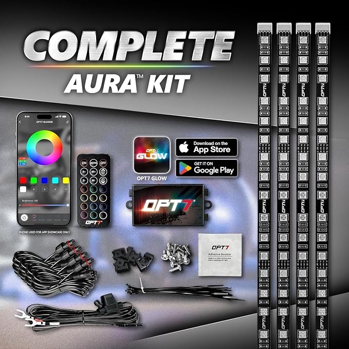 OPT7 Aura Pro RGB LED Grille Lights - Image 5