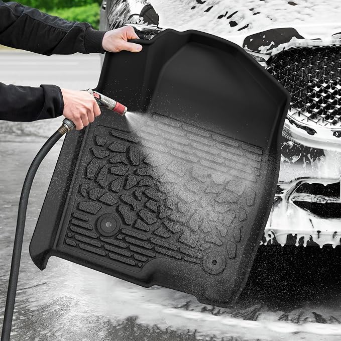 AUTOSAVER88 Floor Mats Fit for Chevy Silverado/for GMC Sierra 1500 2019-2025 - Image 8