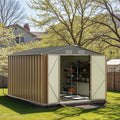 Patiowell 8x10 FT Outdoor Storage Shed by Patiowell