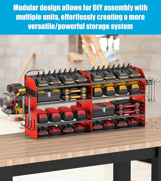 CCCEI Modular Desk Power Tools Organizer - Image 3