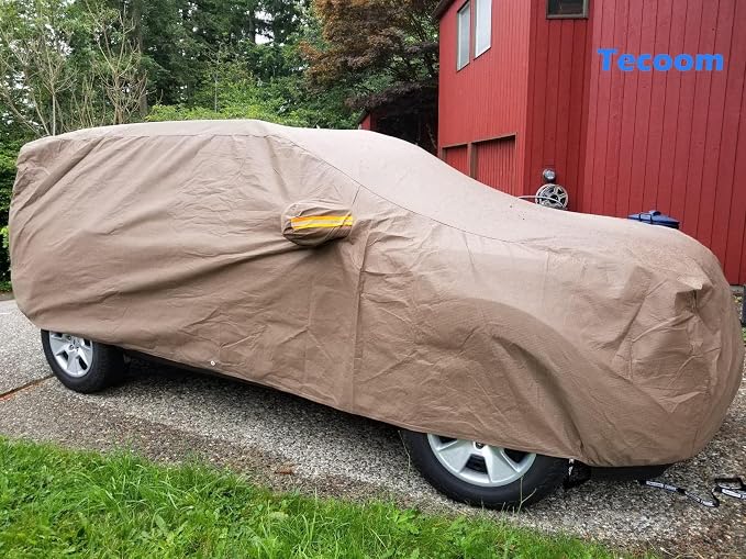 Tecoom Thick Shell Truck Pickup Car Cover Waterproof Windproof - Image 8
