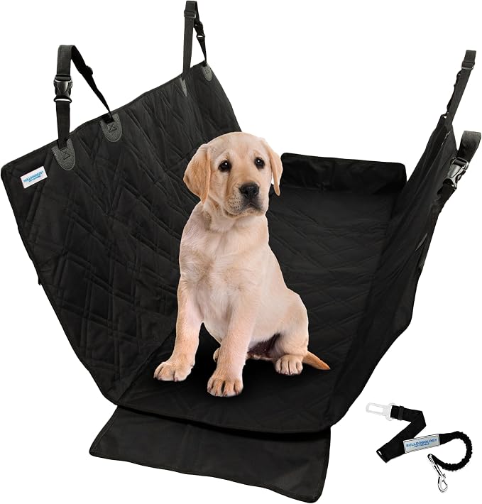 Bulldogology Dog Car Seat Cover - Image 8