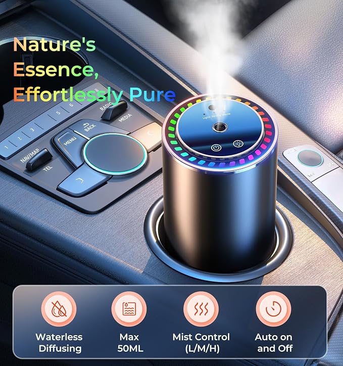Smart Car Air Fresheners, New Smell Experience Car Freshener Essential Oil - Image 4