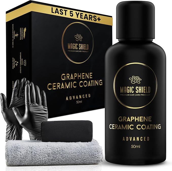 Graphene Coating for Cars │ Self-Healing, 5+ Years Durability │ Advanced SiO2 by MagicShieldUSA