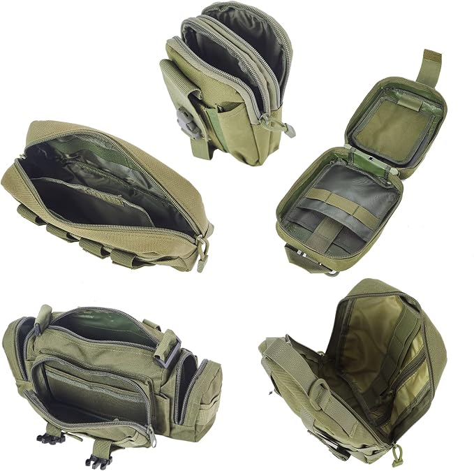 Universal Tactical Seat ​Back Organizer Vehicle Molle Panel Organizer Storage - Image 7