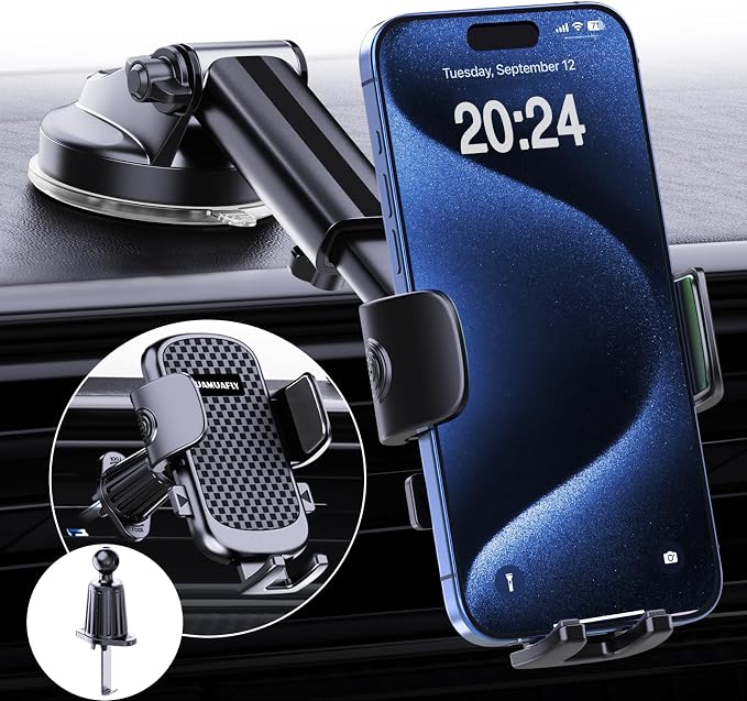 Car Phone Holder Cell Phone Mount by RUAMUAFLY