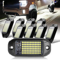 Nicoko 8 Pods 6000K pure White Rock lights Aluminum 9-30V Underglow Lights IP68 by Nicoko
