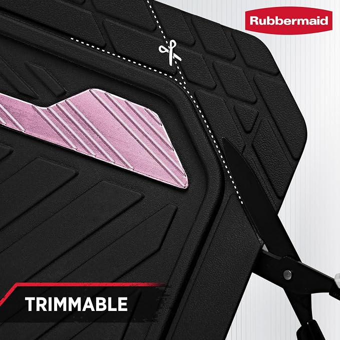 Rubbermaid Car Floor Mat, Heavy Duty All-Weather Car Mats Full Set - Image 7