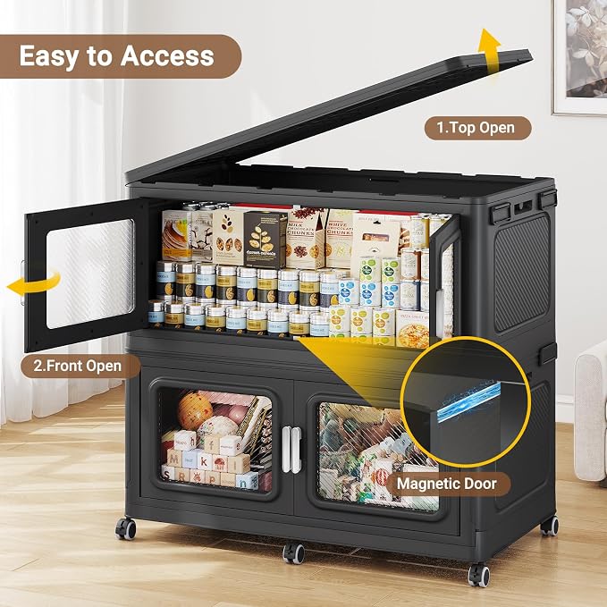 220 Qt Stackable Storage Bin - Image 4