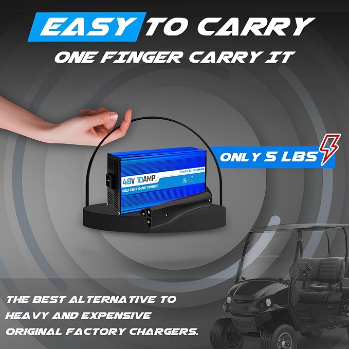 10 Amp 48 Volt Golf Cart Battery Charger - Image 7