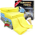 Microfiber Car DryingTowel, Exterior & Interior, Extra Soft, Reusable and by RIDEKINGS