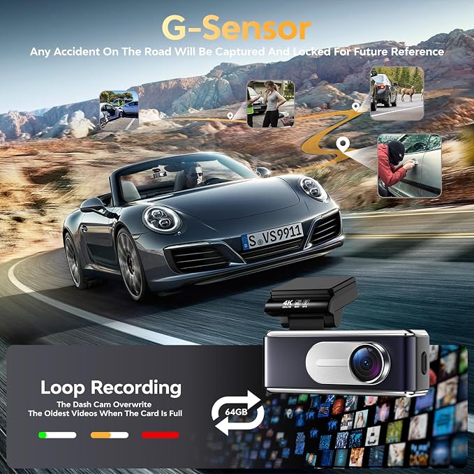 Dash Cam Front and Rear - Image 8
