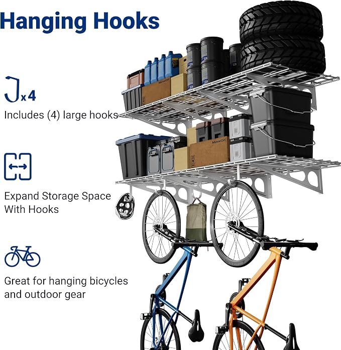 FLEXIMOUNTS 2-Pack 2x6ft Garage Shelving - Image 3