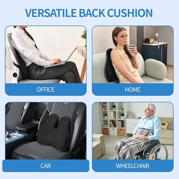 Lumbar Support Pillow for Office Chair and Car Seat - Image 6