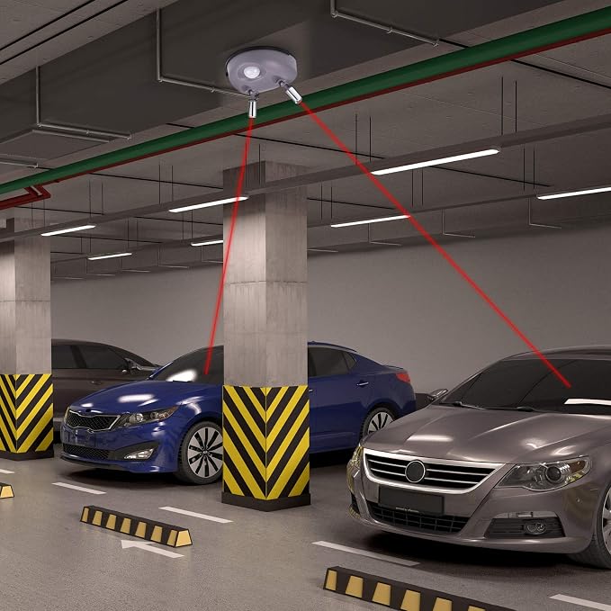 Park Dual Laser Garage Assist Parking Guide Aid ABS Car Garage Sensor - Image 7