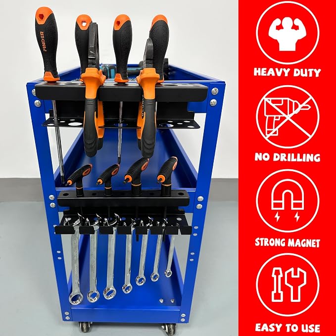 ULIBERMAGNET Magnetic Screwdriver Holder, Magnetic Wrench Holder, Heavy Duty - Image 3