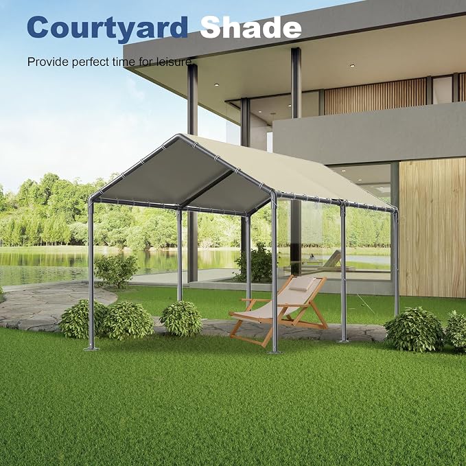 10x20ft Portable Car Tent Garage - Image 5