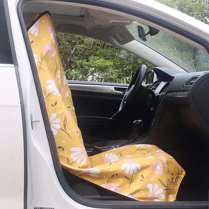 Car Seat Cover Protector Front Seats, - Image 6