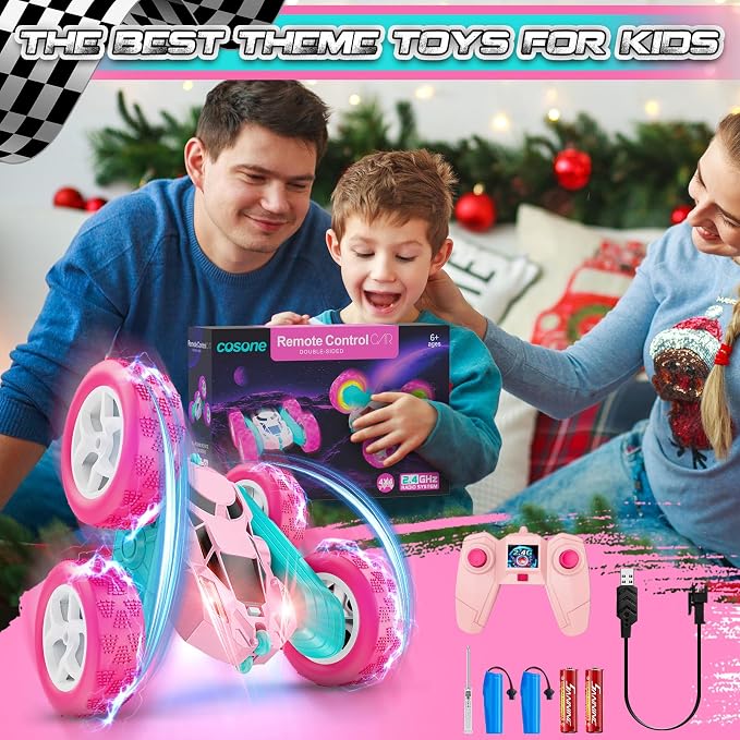 Pink Remote Control Car for Girls - Image 8