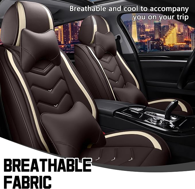 Car Seat Covers for Chrysler Pacifica 2004-2025, Stylish Sport Seat Cover - Image 6