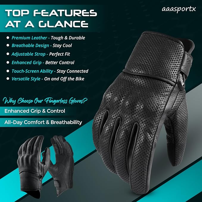 aasportx Motorcycle Gloves - Image 3