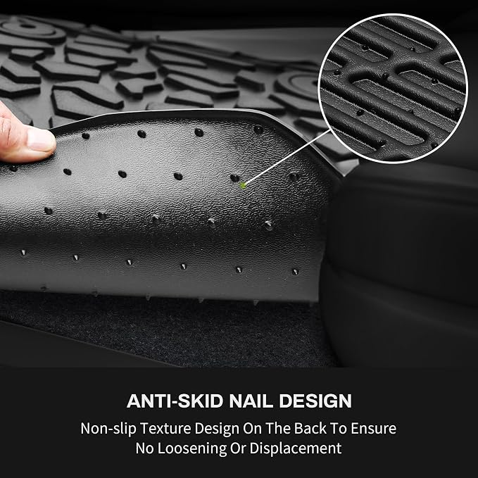 AUTOSAVER88 Floor Mats Fit for Chevy Silverado/for GMC Sierra 1500 2019-2025 - Image 3