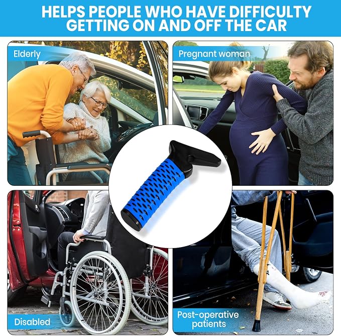 Car Door Handle for Elderly, Car Handle Assist Support, Portable Elderly - Image 6