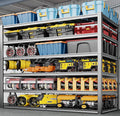 60" Wide Heavy Duty Garage Shelving Adjustable 6 Tier Garage Storage Shelves by PMKES