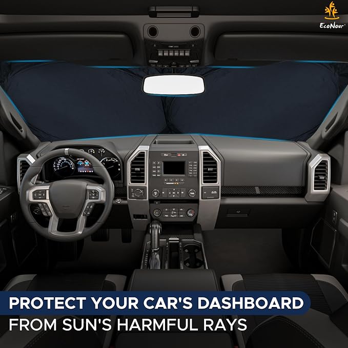EcoNour Truck Windshield Sun Shade - Image 2