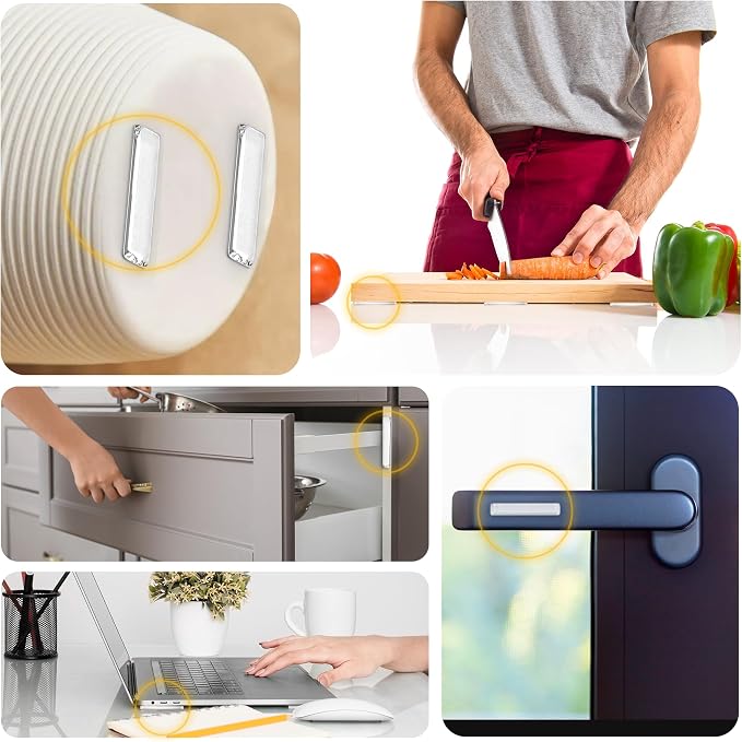 25 Door Slam Bumper Bars – Self-Adhesive Silicone Silencer Strips, Anti-Slam - Image 6