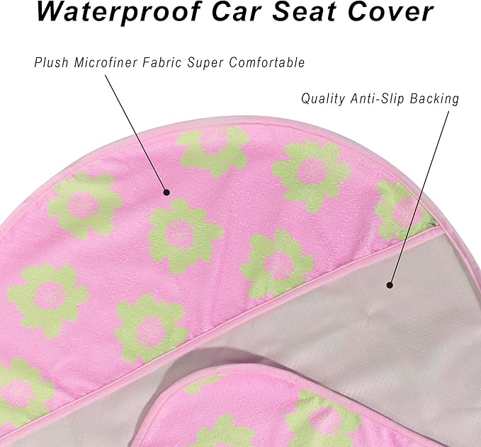 Car Seat Cover Protector Front Seats, - Image 5