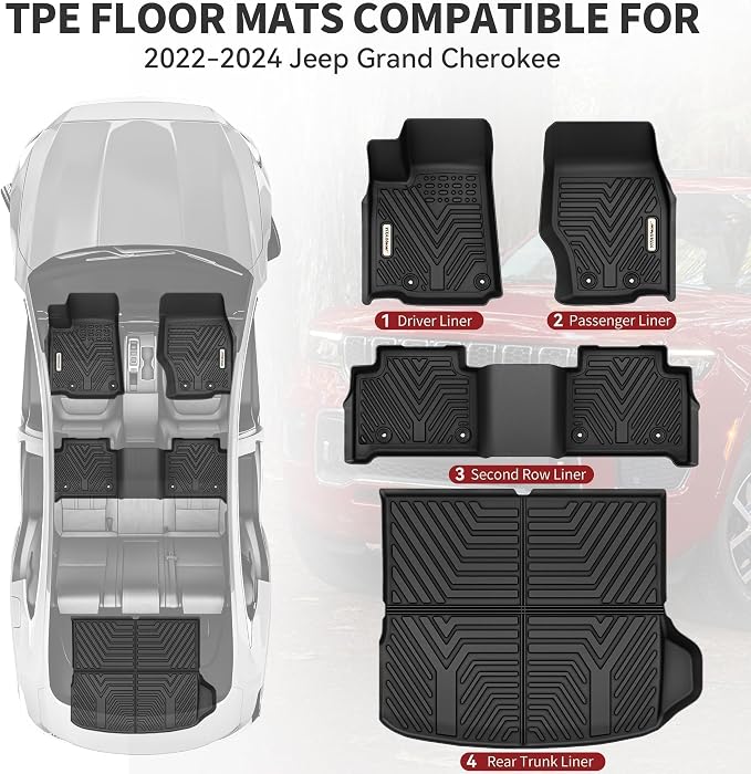 YITAMOTOR Floor Mats and Cargo Mats - Image 3