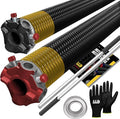 Garage Door Torsion Springs 250x2x29 Includes 1” Steel Bearing, and Winding Bars by GASHardware