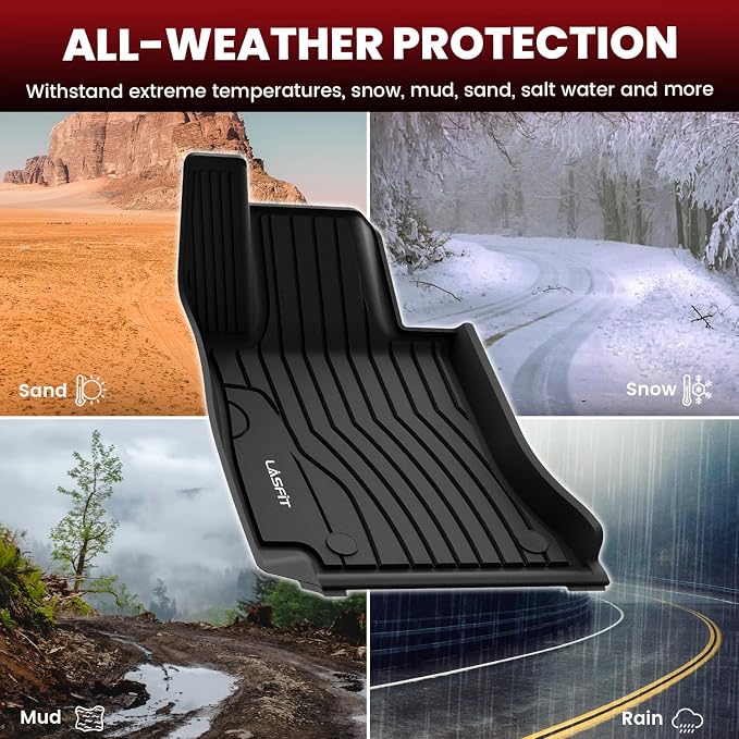 LASFIT Floor Mats for Mercedes Benz C Class 2026 2025 2024 2023 2022 C300 / C43 - Image 5