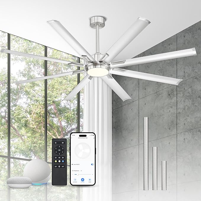 84 Inch Industrial Ceiling Fans by JAZAVA%E2%80%94Lightingupyourhome