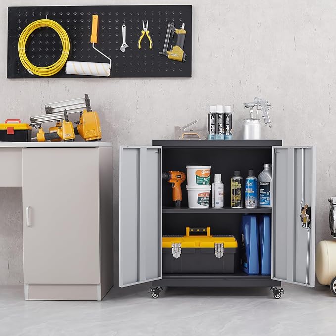 LUCYPAL Metal Storage Cabinet - Image 2