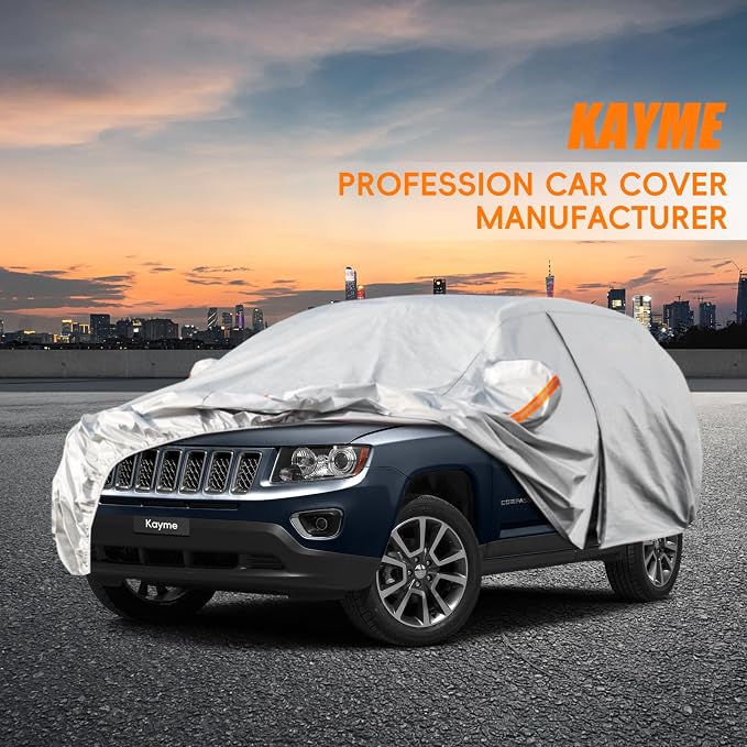 Kayme 6 Layers SUV Car Cover Custom Fit - Image 7