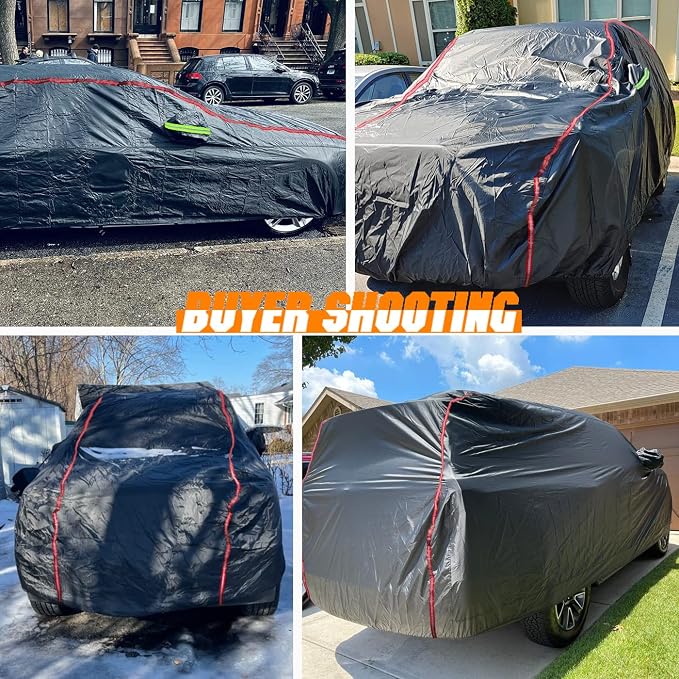 Car Cover, Fit for MPV, Breathable New Material for Sun Protection, Waterproof - Image 6