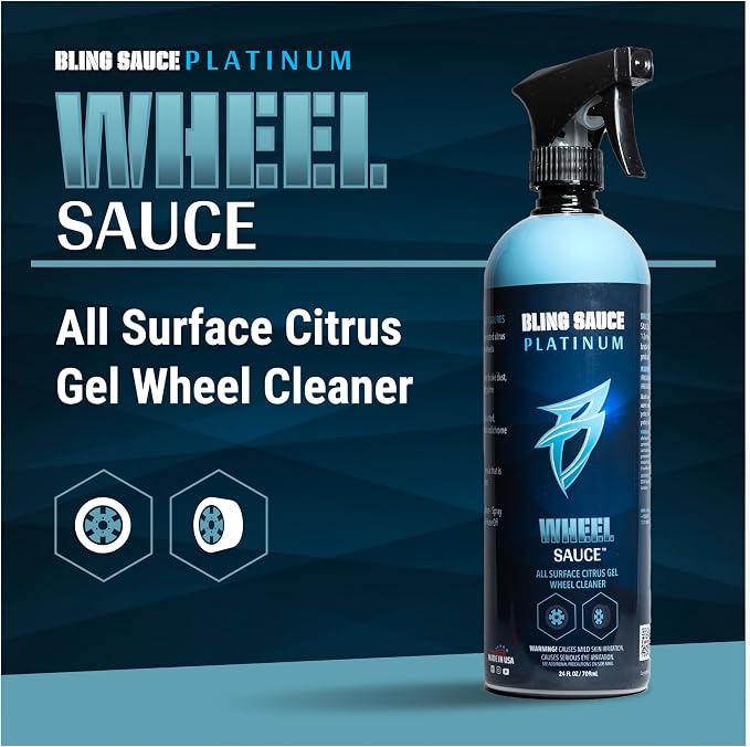 Platinum Wheel Sauce, All Surface Citrus Gel Wheel Cleaner - Image 2