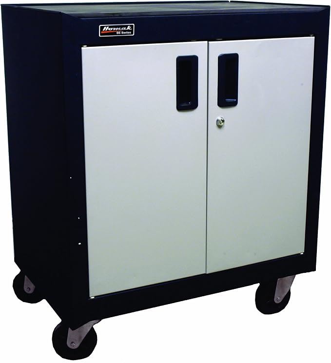 Homak 2 Door Mobile Cabinet by HMC+Holdings+LLC+-+Homak