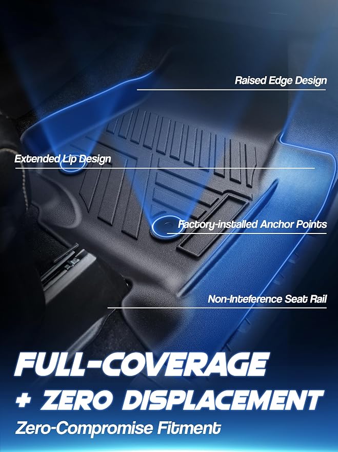 Car Floor Mats for Ford F-150 2015-2024 2025 | Lightning 22-24 SuperCrew - Image 5
