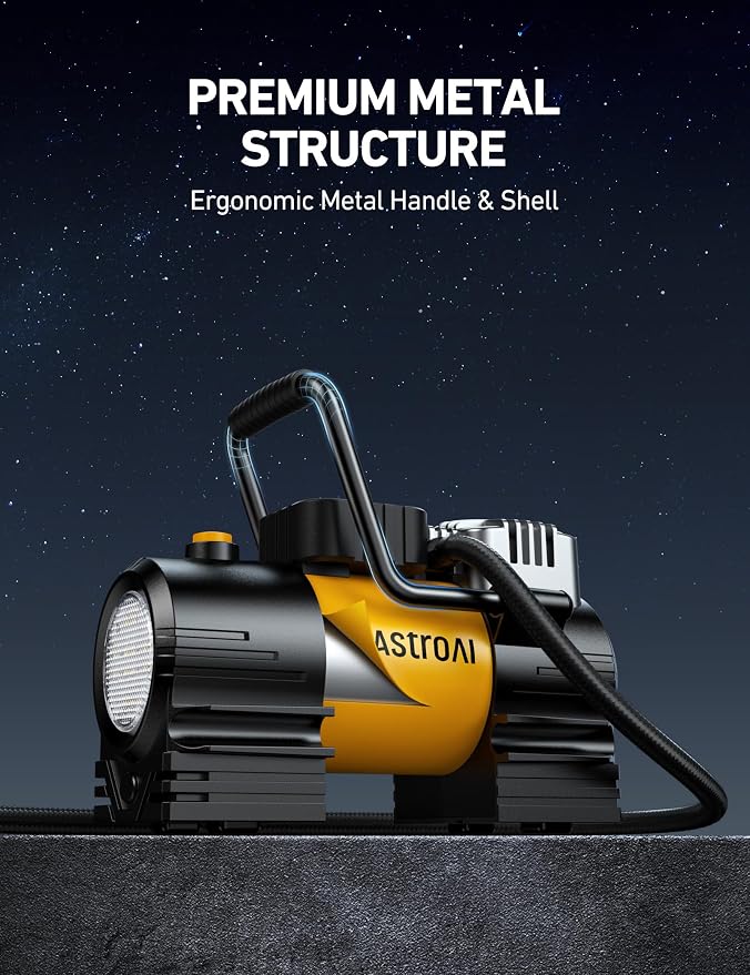 AstroAI Tire Inflator Portable Air Compressor Tire Pump - Image 2