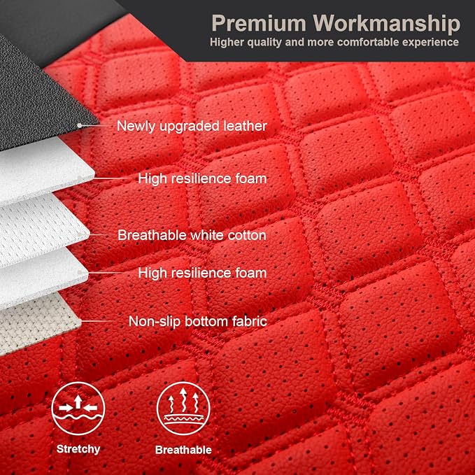 GIANT PANDA Fit Full Set Car Seat Covers - Image 7