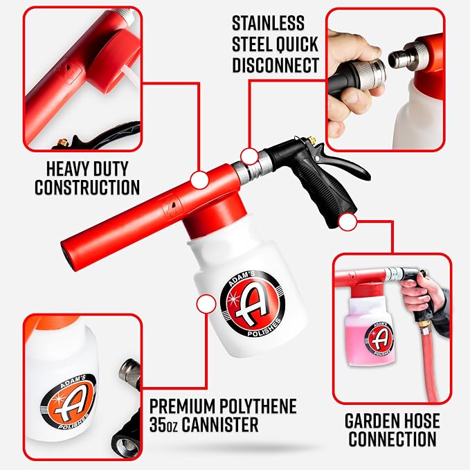 Adam's Polishes Foam Gun Car Wash Sprayer - Image 2