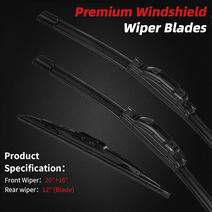 OTUAYAUTO Premium Windshield Wiper Blades - Image 2