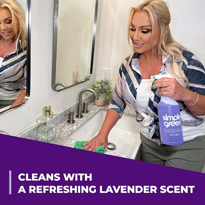 Simple Green All Purpose Cleaner Concentrate Lavender Scent 64 Fl Oz - Image 5