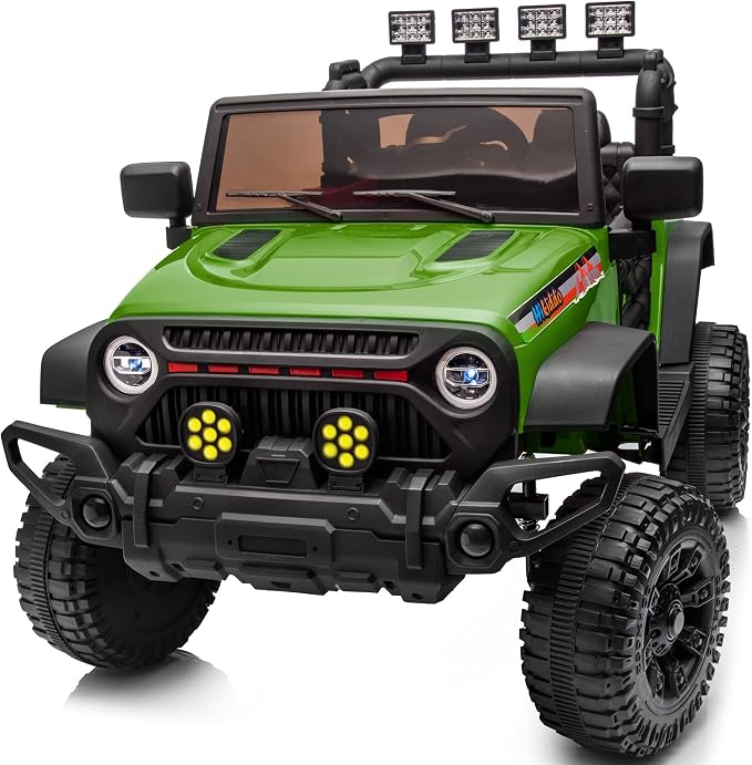 4WD Kids Ride on Car Truck, 12V 7Ah Kids Electric Vehicles Car Ride on Toy by Hikiddo
